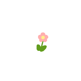 植物可爱花朵手绘粉色装饰贴纸vloggif图素材