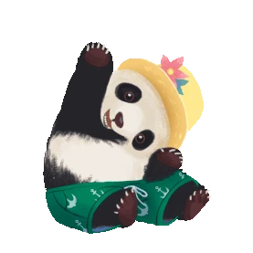 动物熊猫可爱国宝卡通gif图素材