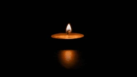 蜡烛哀悼烛光烛火视频背景gif图素材