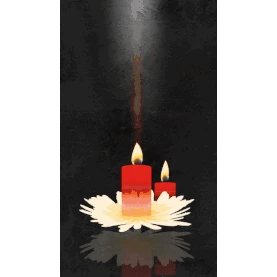 蜡烛哀悼追悼纪念竖版视频背景海报gif图素材图片