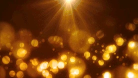 金色粒子光斑颁奖舞台背景粒子背景视频动图gif