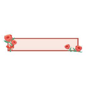 情人节520标题框鲜花花朵卡通红色动图gif