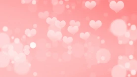 情人节520梦幻爱心浪漫唯美粉色视频背景gif图素材图片