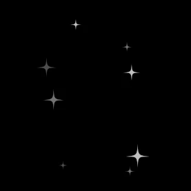 星星星光夜空发光简约白色闪烁gif图素材图片