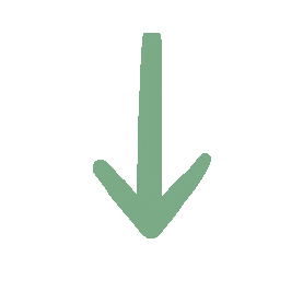  绿色箭头向下方向指向符号gif图素材图片