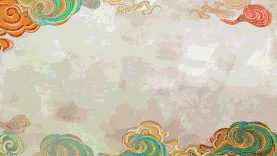 中国风敦煌底纹古典云纹背景视频gif图素材图片