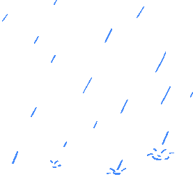 下雨雨水雨漂浮动图gif