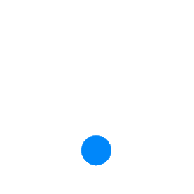 WiFi网络无线信号蓝色符号gif图素材