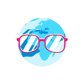 世界爱眼日眼科医院保护视力爱护眼睛戴眼镜的地球gif图素材图片