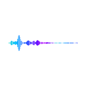 科技音乐动感超声波线条蓝紫色渐变gif图素材图片