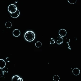 泡泡气泡漂浮泡沫闪烁发光 