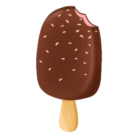 夏天冷饮巧克力雪糕冰淇淋gif图素材
