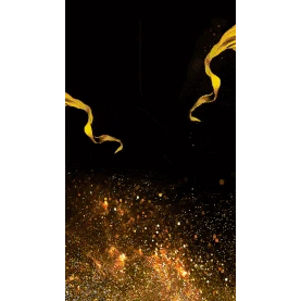 黑金大气沙颁奖典礼光线丝带竖版视频背景海报gif图素材图片