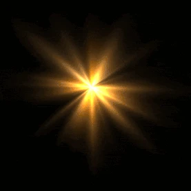 光效光线金光粒子金色光圈发光gif图素材