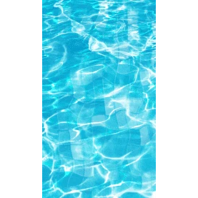 夏天游泳池水波水面清新写实蓝色竖版视频背景海报gif图素材