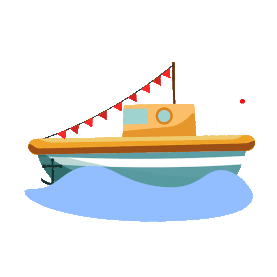 船游轮交通工具gif图素材