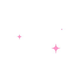 粉色白色星星装饰通用贴纸闪闪发光gif图素材