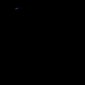 蓝色激光游戏特效光效光圈光环gif图素材图片