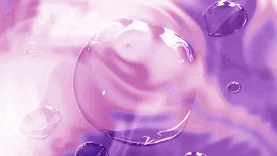 酸性风创意炫彩水泡紫色渐变视频背景gif图素材图片