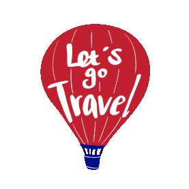 旅游旅行度假热气球红色浪漫gif图素材