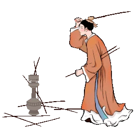 投壶游戏投掷古代传统礼仪古风gif图素材