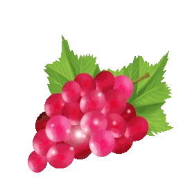 水果葡萄红色gif图素材图片