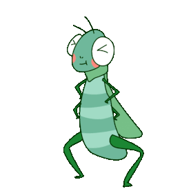 昆虫蚂蚱绿色gif图素材
