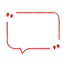 红色可爱对话气泡标题框gif图素材图片