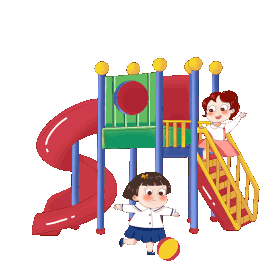 儿童孩子小朋友玩耍娱乐设施儿童乐园gif图素材
