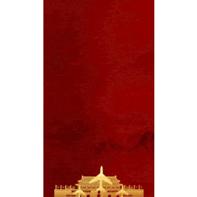 八一建军节81建军飞机天安门竖版视频背景海报大气红色gif图素材图片