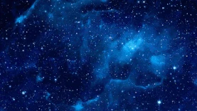 蓝色星空梦幻视频背景gif图素材图片