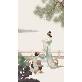 古风读书中国风教育竖版视频背景海报gif图素材图片