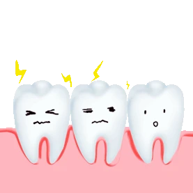 口腔牙齿牙痛牙疼敏感牙gif图素材