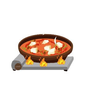 美食食物煮汤煮火锅gif图图片