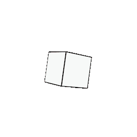 孟菲斯波普蒸汽波立体正方形形状几何装饰gif图素材图片