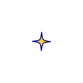 孟菲斯波普蒸汽波星星星光旋转形状几何装饰gif图素材