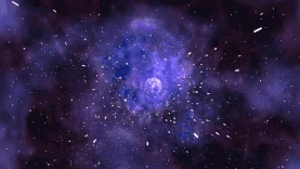 星空银河视频背景大气紫色gif图素材图片