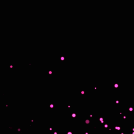 粒子光效闪烁紫色发光光点