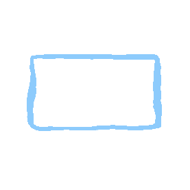 蓝色涂鸦手账笔记划重点标记边框gif图素材 