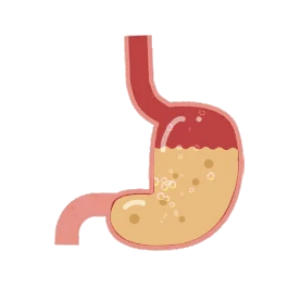 胃酸胃热胃部蠕动gif图素材