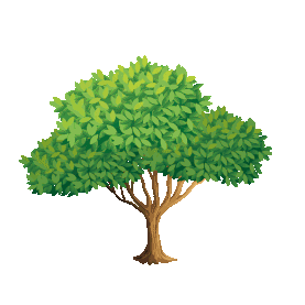 植物树木树绿色gif图素材
