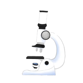 医疗生物化学显微镜转动白色实验用品gif图素材