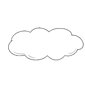 云朵太阳云标题框标题栏gif图素材