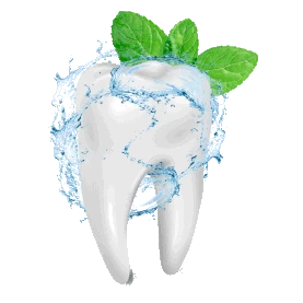 健康牙齿护理口腔清新洁白牙齿gif图素材