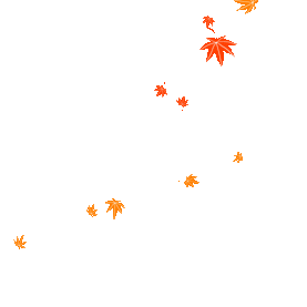 秋天秋风落叶叶子树叶gif图素材