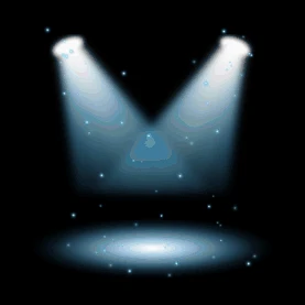 蓝色舞台演出双灯光光效光束gif图素材
