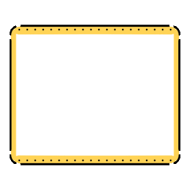 边框文本框黄色简约gif图素材