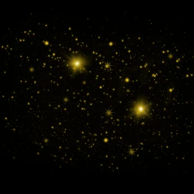 光效星星星空金色星光光点粒子光发光gif图素材