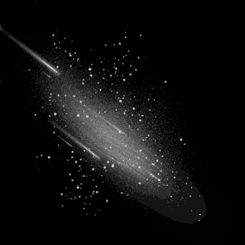 宇宙星空流星星星夜空光效粒子gif图素材图片