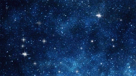 宇宙太空银河绚烂星空夜晚梦幻蓝色视频背景gif图素材图片